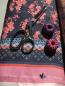 Preview: Tencel-Webware SAKURA Hana Blue navy Hamburger Liebe