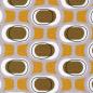 Preview: Bio Barkloth MODERN RETRO Gold/Khaki Muster