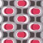 Preview: Bio Barkloth MODERN RETRO Pink Muster