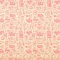 Preview: Baumwoll Organic Druck rosa