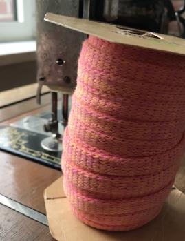 Cord ME Flachkordeln SAKURA flamme-rosa 12mm