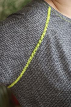 Shield Pro Jersey Meterware Knit grau
