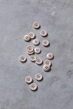 Knopf DISH COROZO BUTTON 15mm powder pink