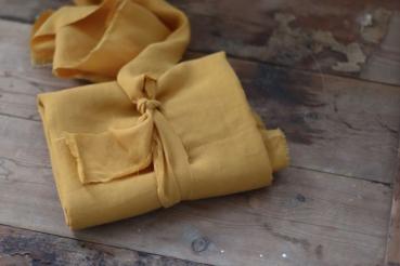 Linen Slub mit TENCEL™ - amber