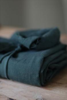 Linen Slub mit TENCEL™ - deep green