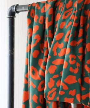 LENZING™ ECOVERO™ Viskose - Urban Leo - Tropic