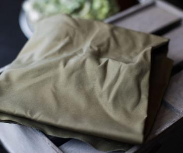 Dry Waxed Organic Cotton Khaki