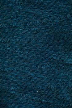 Organic Slub Jacquard Knit Ocean