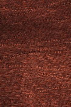 Organic Slub Jacquard Knit Sienna