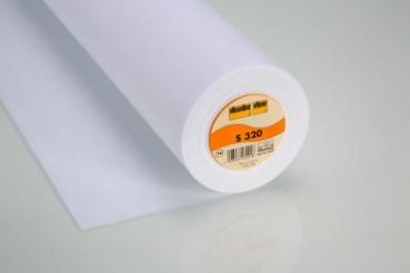 Vlieseline S320 Schabrackeneinlage fixierbar 90cm weiß