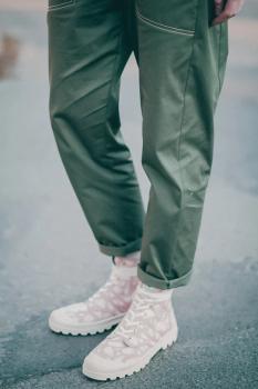 Cotton Stretch Chino - MILITARY