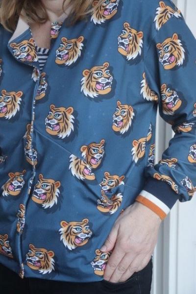 Shield Pro Jersey Meterware Tiger blau