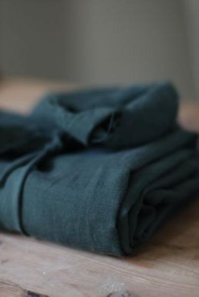Linen Slub mit TENCEL™ - deep green