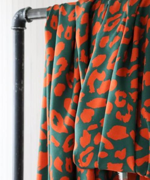 LENZING™ ECOVERO™ Viskose - Urban Leo - Tropic