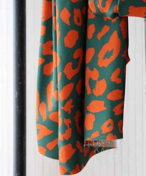 LENZING™ ECOVERO™ Viskose - Urban Leo - Tropic