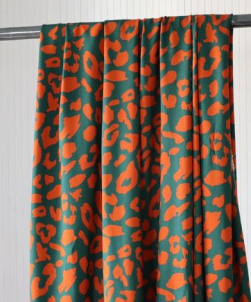 LENZING™ ECOVERO™ Viskose - Urban Leo - Tropic