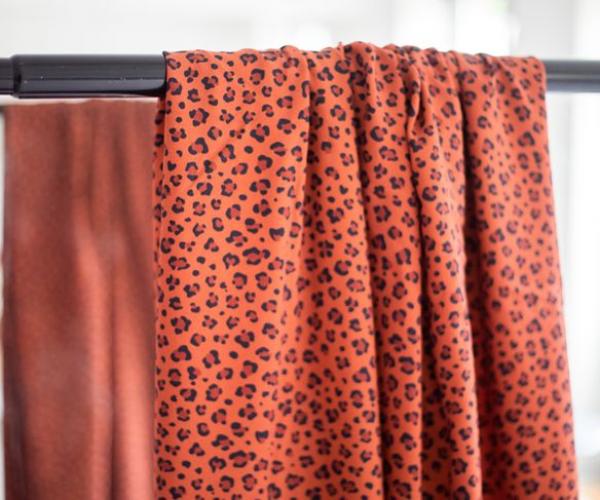 Viskose  Twill - Mini Leo - Bronze