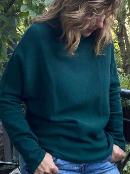 Organic Woolen Fleece Bottle Green