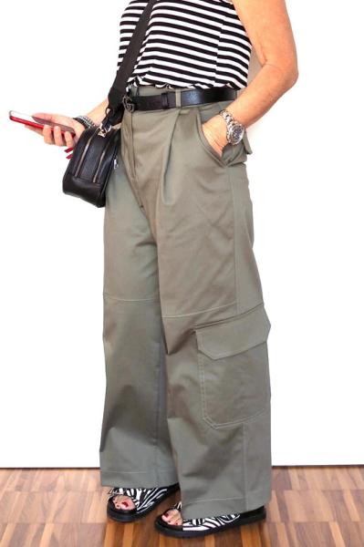 Cotton Stretch Chino - MILITARY
